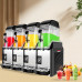 APARAT PENTRU SUC GRANITA / SLUSH LEEVOT 4X12 Lt